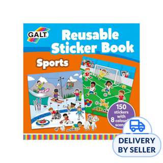 Galt Reusable Sticker Book (Sports)