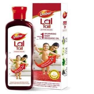 Dabur Lal Tail Ayurvedic Baby Massage Oil for Faster Growth