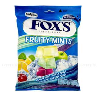 Fox's Crystal Clear Fruity Mints(Lemon, Apple & Black Cherry)