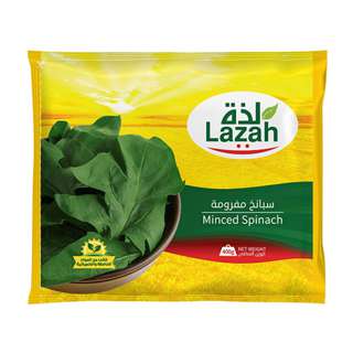Lazah Frozen Minced Spinach Lazah Frozen Minced Spinach