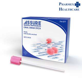Assure Swab Stick Sterile Oral Use Individual Pack
