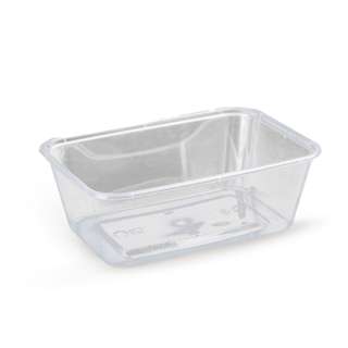 MillionParcel Plastic Food Container 750ml Body (Rectangular)