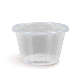 MillionParcel Plastic Food Container 1000ml Set (Circle)