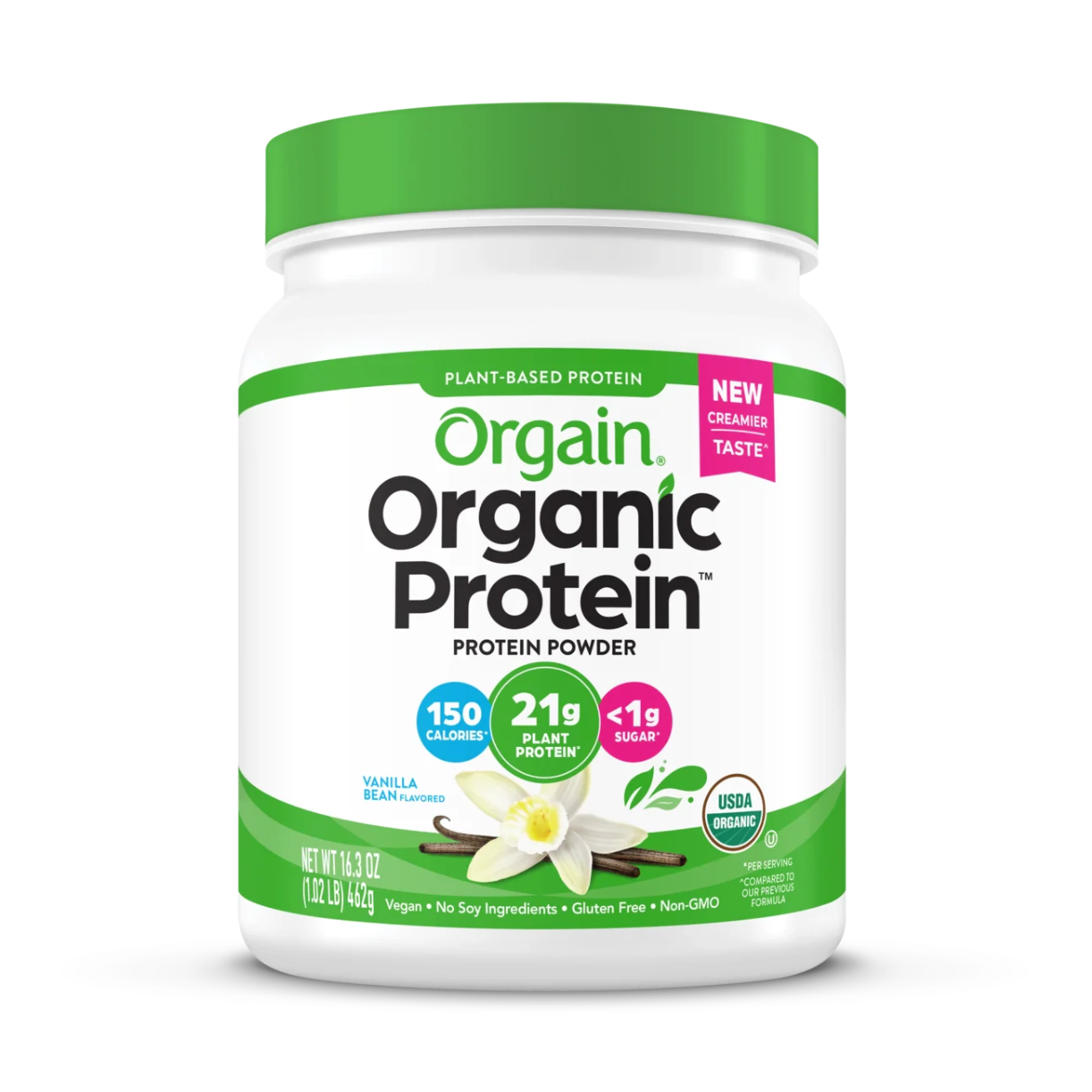 Orgain Organic Plant Protein Powder - Vanilla