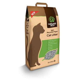 Nature's Eco Recycled Paper Cat Litter Nature's Eco Recycled Paper Cat Litter