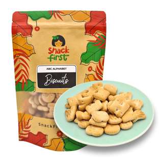 SnackFirst ABC Alphabet Biscuits (Old School Kids Snacks)