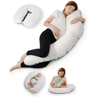 Unilove Hopo Organic 8-in-1 Pregnancy Nursing Pillow- Grey