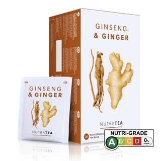 NutraTea Ginseng & Ginger Tea, 20 Tea Bag