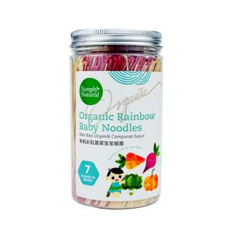 Simply Natural Organic Baby Thin Noodle - Rainbow