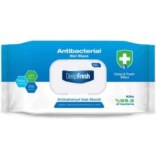 Deep Fresh Antibacterial Wet Wipes