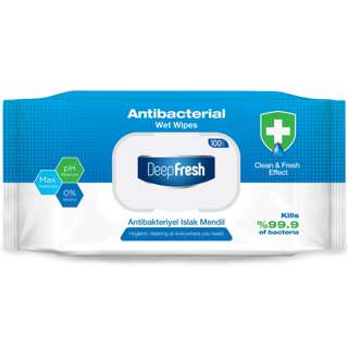 Deep Fresh Antibacterial Wet Wipes
