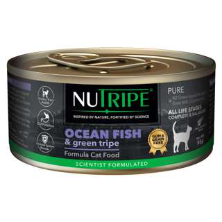 Nutripe Pure Ocean Fish & Green Tripe Cat (Gum-Free)