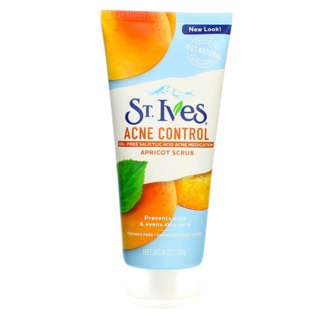 St. Ives 100% Natural Exfoliants Acne Control Apricot Scrub