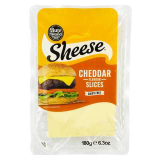 Bute Island Vegan Mature Cheddar Style Sliced Cheese Bute Island Vegan Mature Cheddar Style Sliced Cheese