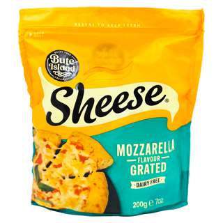 Bute Island Vegan Grated Cheese Mozzarella Style Bute Island Vegan Grated Cheese Mozzarella Style