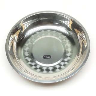 Vesta 18-8 Stainless Steel Dish D18Cm