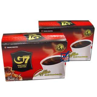 Trung Nguyen Black Instant Coffee - Pure Soluble (2 boxes)