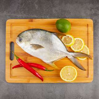 The Fish Farmer Golden Pomfret - Local Seawater Farmed
