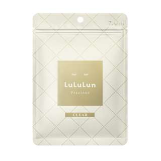 LULULUN LuLuLun Precious Clear Daily Toner Mask  7s