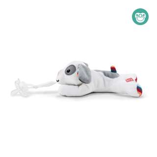 Zazu Dexy the Dog, Pacifier Holder Soft Toy Zazu Dexy the Dog, Pacifier Holder Soft Toy