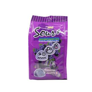 Lot 100 Sour+ Gummy (Blackcurrant) 95G