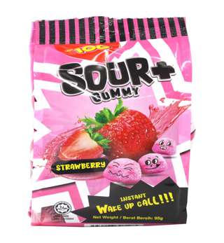Lot 100 Sour + Gummy - Strawberry