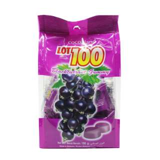Lot 100 Gummy (Blackcurrant) 150G