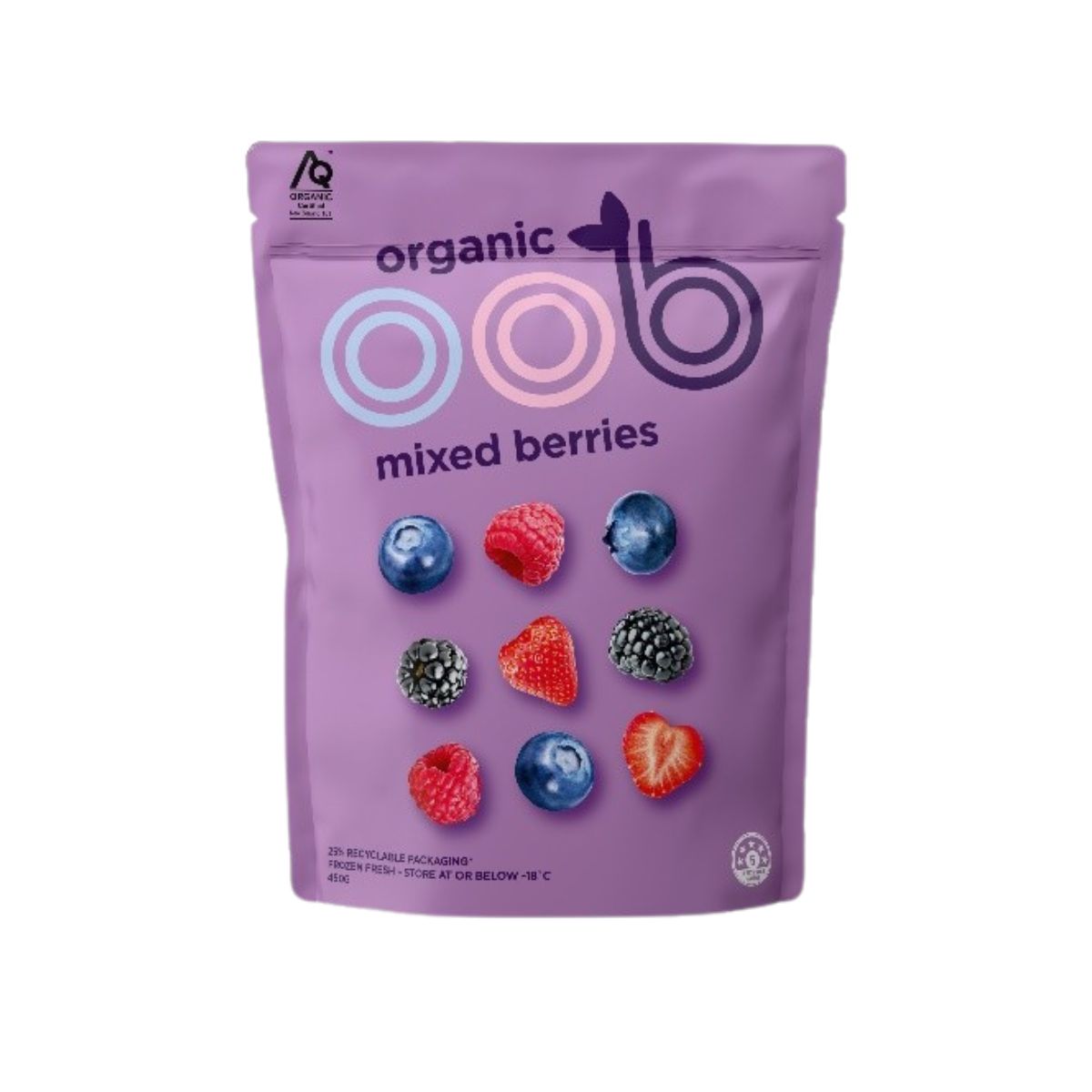 OOB Organic Mixed Berries (Frozen)
