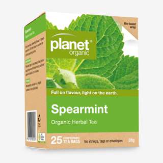 Planet Organic Spearmint Herbal Tea Planet Organic Spearmint Herbal Tea