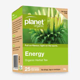 Planet Organic Energy Herbal Tea Blend