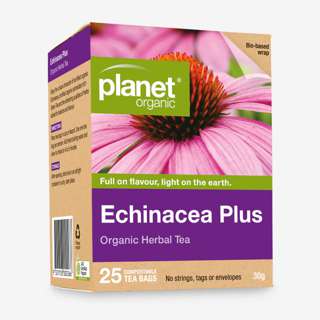 Planet Organic Echinacea Plus Herbal Tea Blend
