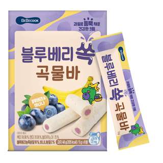BeBecook Jr's Fruity Multi-Grain Rolls - Blueberry & Banana BeBecook Jr's Fruity Multi-Grain Rolls - Blueberry & Banana