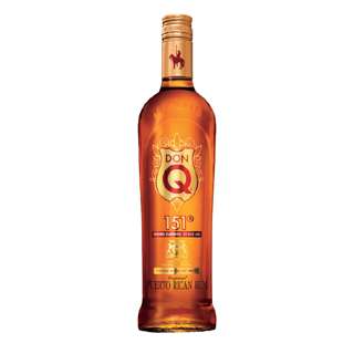 Don Q 151 Proof Rum 75.5%  ALC