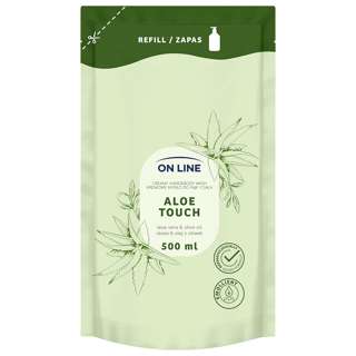 On Line Creamy Hand Wash Aloe & Olive Refill