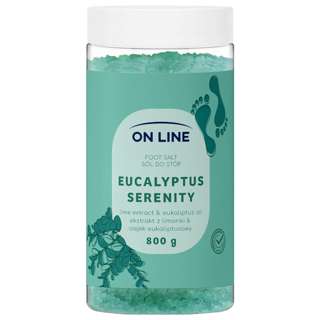 On Line Foot Salt Eucalyptus Serenity