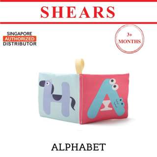 Shears Baby Learning Book Small Cloth Book Alphabet