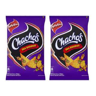 Twisties Chacho's BBQ Bonanza 160g Bundle of 2