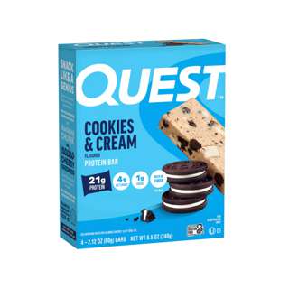 Quest Nutrition Protein Bar - Cookies and Cream Quest Nutrition Protein Bar - Cookies and Cream
