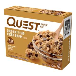 Quest Nutrition Protein Bar - Chocolate Chip Cookie Dough