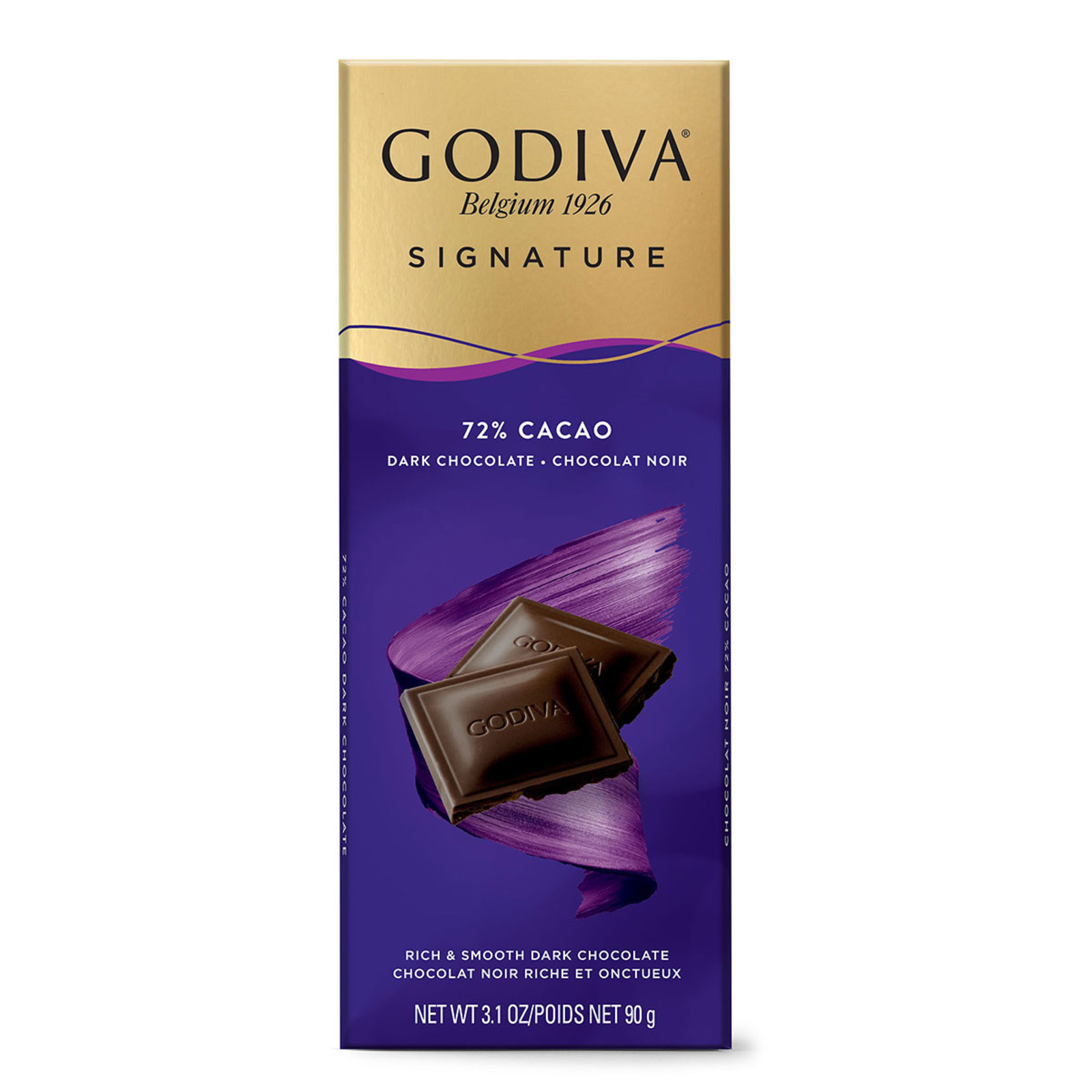 Godiva Signature Dark Chocolate 72% Bar | NTUC FairPrice