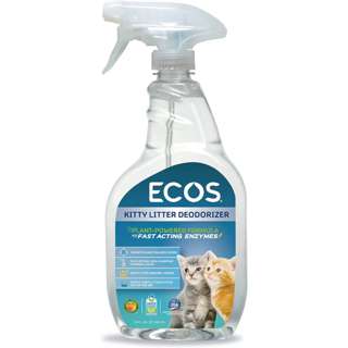 Ecos Kitty Litter Deodorizer - Fragrance Free 22oz/650ml Ecos Kitty Litter Deodorizer - Fragrance Free 22oz/650ml