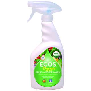 Ecos Organic Fruit & Vegetable Wash 22oz/650ml