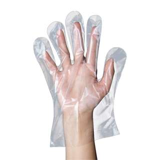 PurityWhite Disposable PE Glove