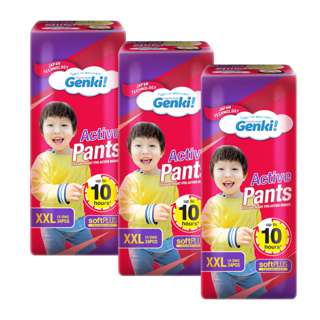 Nepia Genki Mega Pack Pants XXL - Carton of 3 packs