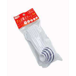 Echo Plastic Measuring Spoon 5Pcs (1/2.5/5/10/15 ml)