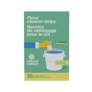 Nature Clean Floor Cleaner Strips - Fresh Lemon