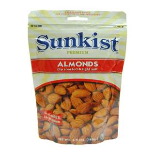 Sunkist Premium Dry Roasted & Light Salted Almond