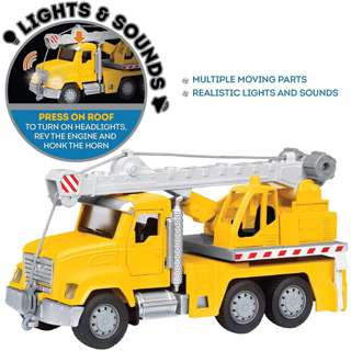 Driven By Battat Micro Series Crane Truck
