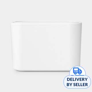 BRABANTIA MindSet Bathroom Waste Caddy Mineral Fresh White