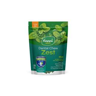 Happi Skippi Zest Petite 2.5-inch Dental Chew - Mint